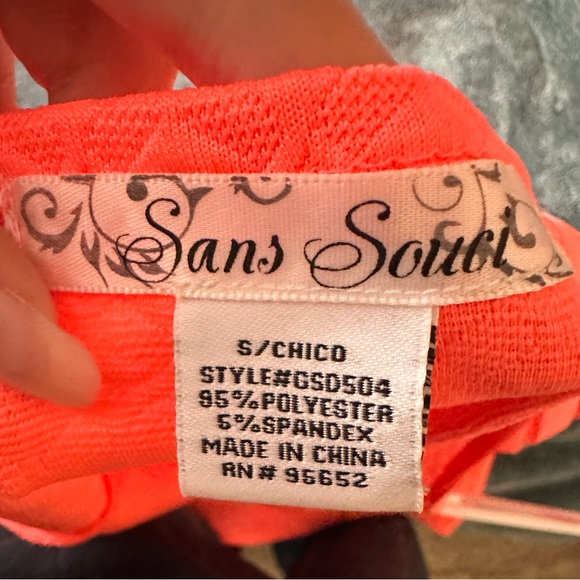 Sans Souci’s #95652 neon pink dress NEVER WORN❗️ - Picture 3 of 3